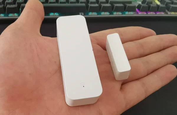 tuya wifi/zigbee door sensor – smart window contact alarm | alexa & google compatible | home security system