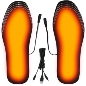 usb electric heated insoles – keep your feet warm all winter!
